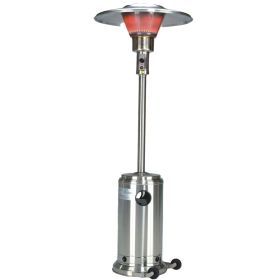 AZ Patio Heaters Commercial Patio Heater in Stainless Steel