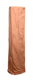 AZ Patio Heaters Square Glass Tube Patio Heater Cover in Paprika