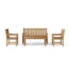 Classic 3-Seater 4-Pieces Conversation Set