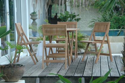 Windsor 5-pieces Round Bistro Set