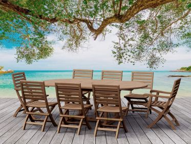 Bahama Andrew 9-Pieces Dining Set