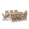 Bahama Andrew 9-Pieces Dining Set