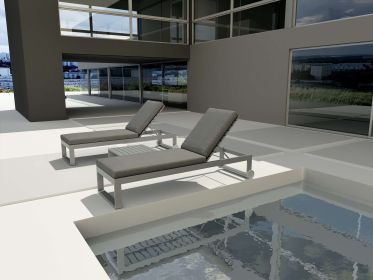 Lucca sun lounger 3-pieces set