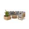 SET-808 Circular Modular Deep Seating Set