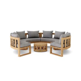 SET-810 Circular Modular Deep Seating Set