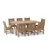 Bahama Sahara 9-Pieces 87" Oval Dining Set