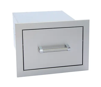 KoKoMo Outdoor Kitchen Stainless Steel Single Drawer