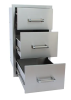 KoKoMo Outdoor Kitchen Stainless Steel Triple Drawer