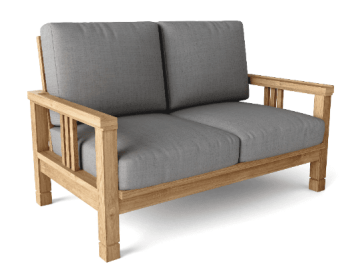 SouthBay Deep Seating Love Seat