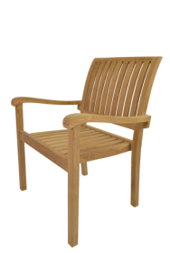 Aspen Stackable Armchair (Fully Built & 4 pcs in a box)