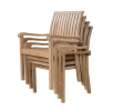 Aspen Stackable Armchair (Fully Built & 4 pcs in a box)