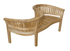 Curve Love Seat 59"W 28"D 32"H