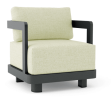 Granada Deep Seating Aluminum Armchair