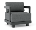 Granada Deep Seating Aluminum Armchair