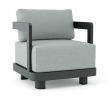 Granada Deep Seating Aluminum Armchair