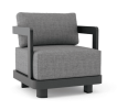 Granada Deep Seating Aluminum Armchair