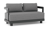 Granada Deep Seating Aluminum Loveseat