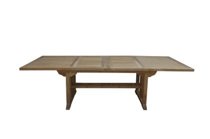 Sahara 106" Rectangular Double Ext. Table