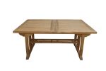 Sahara 106" Rectangular Double Ext. Table