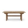 Sahara 106" Rectangular Double Ext. Table