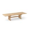 Sahara 126" Rectangular Double Ext. Table