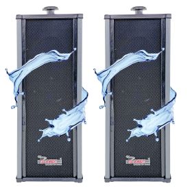 5 Core 6" Inch Full Range Deep Bass Enclosed Speaker 2 Pieces in-Wall High Performance 15 Watt Indoor Outdoor Pro Audio System - 15TG 2Pcs