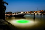 Green/White Mega-Watt Iris Underwater LED Lighting System